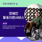 장애인의 삶을 풍요롭게 만드는 지원, 장애인활동지원서비스